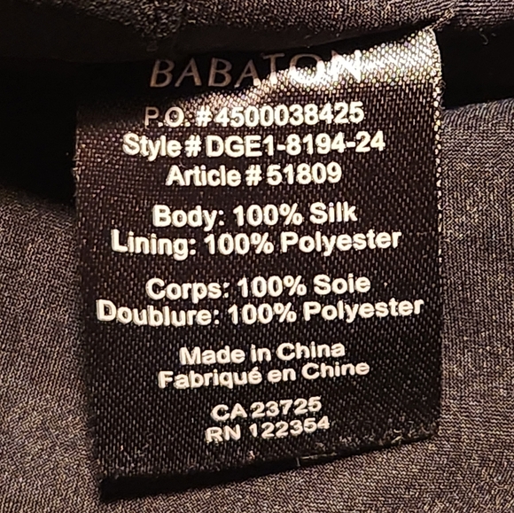 Aritzia Babaton Benedict 100% Silk Sleeveless Black Dress Size XXS - Picture 5 of 6